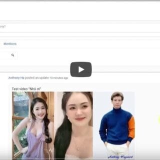Upload Video lên your own profile